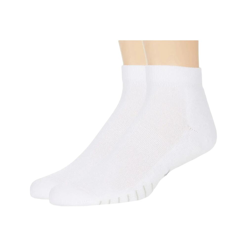 Eurosock Unisex Medium White 2 Pair Court Cool Low Ankle Socks Athleisure E17-4